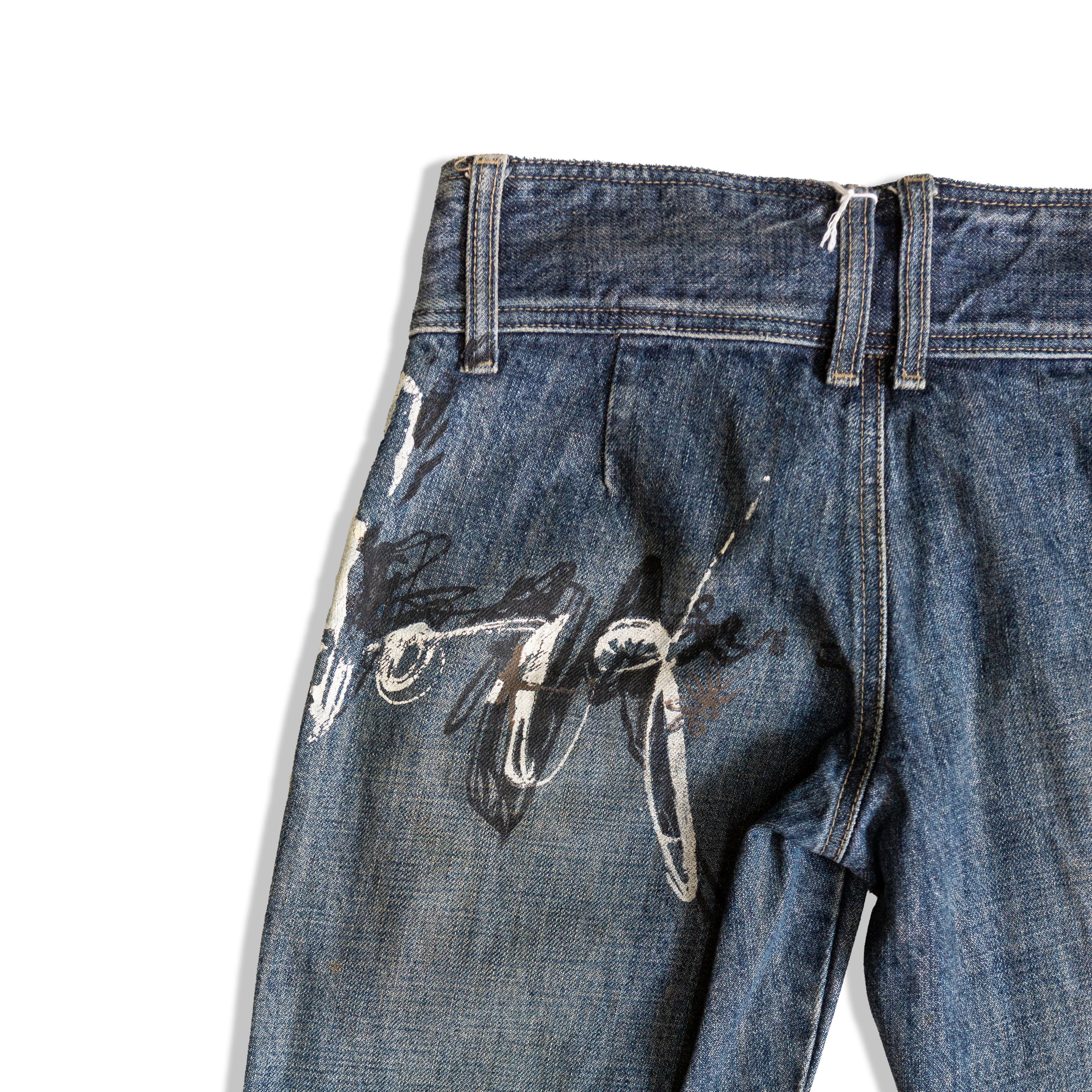 BILLABONG LOW WAISTED Y2K JEANS (XS)