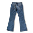 Stunning Y2K low waisted flare jeans (L)