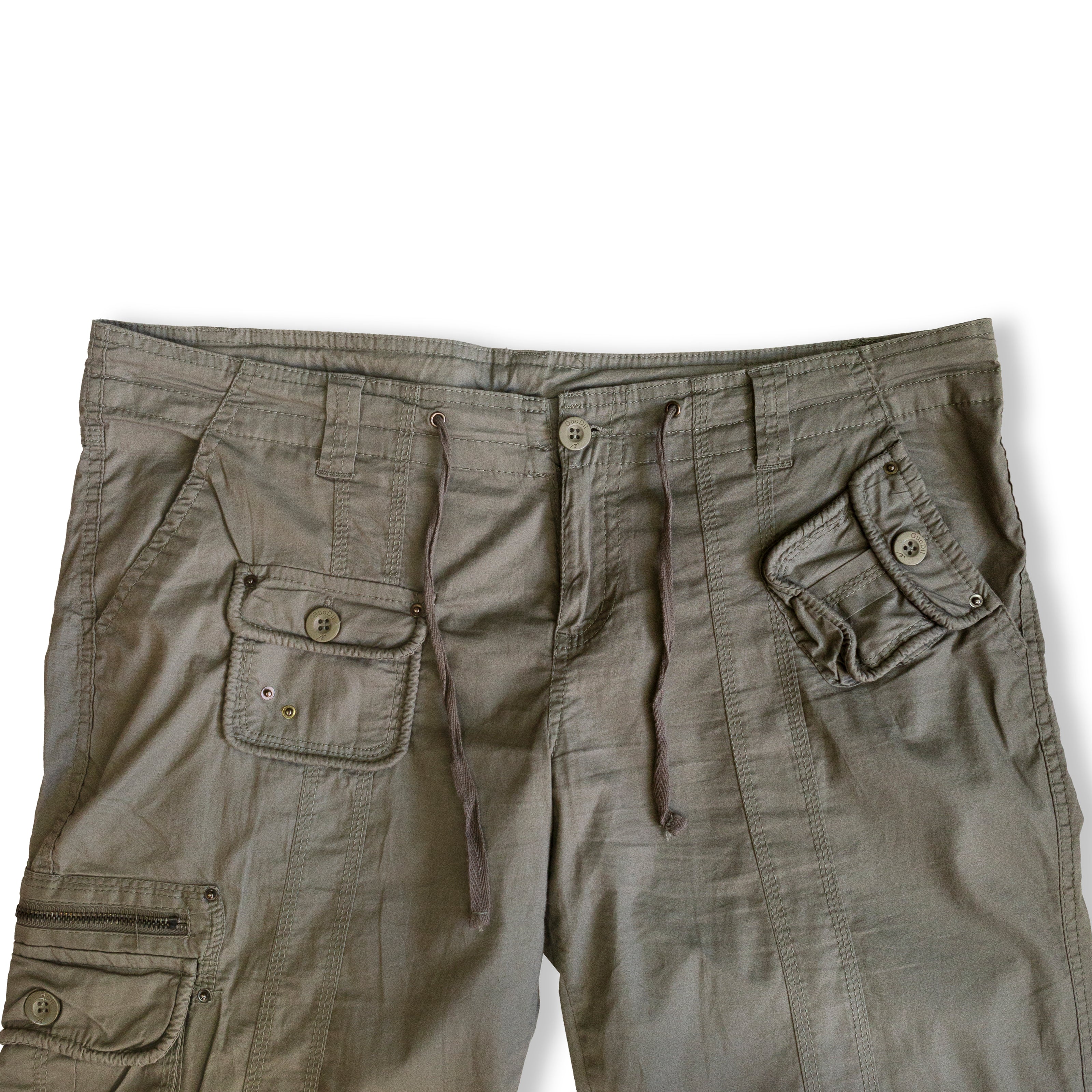 LOW WAISTED BUGGY CARGO PANTS (L)