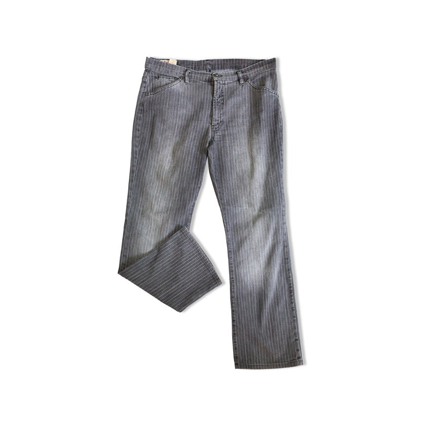 MALBORO CLASSICS STRIPPED LOW WAISTED JEANS W33