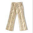 Super hot snake print elastic pants (S)