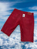 Levi’s 511 red denim Bermuda shorts