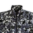 Vintage Abstract Full Zip Pattern Fleece Jacket  (M)