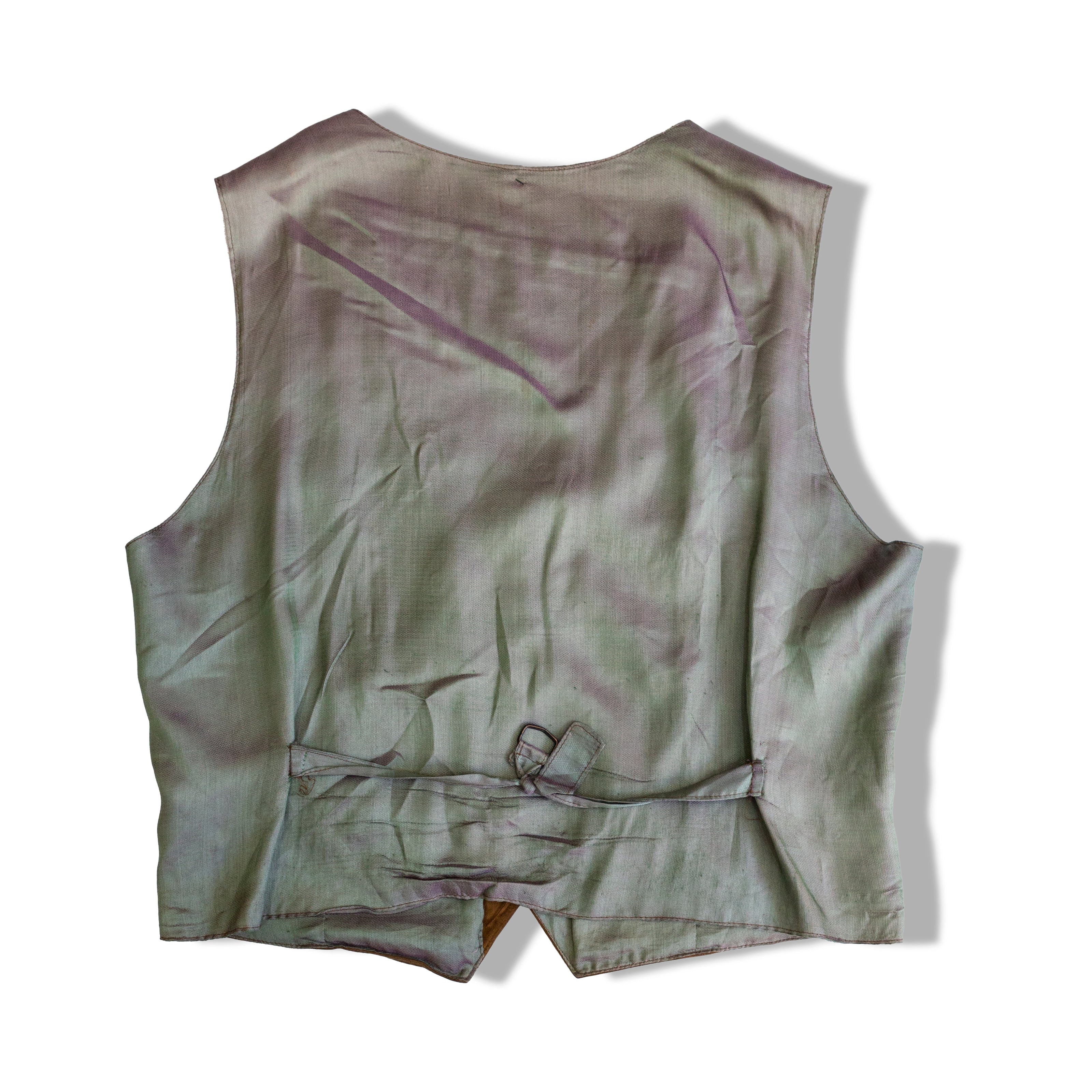 Men's Vintage suede vest