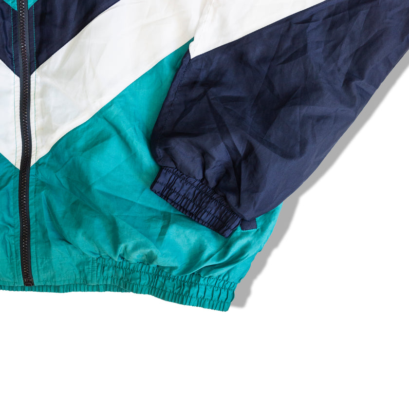 Vintage funky patterned windbreaker (XL)