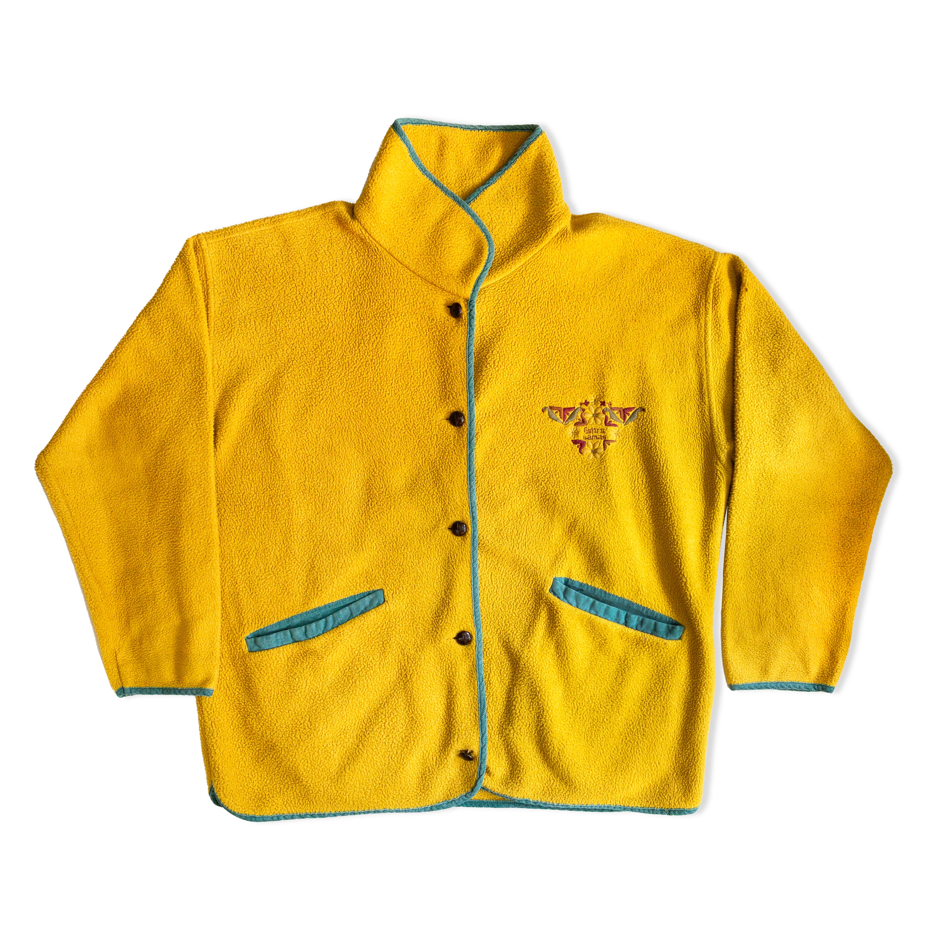 Vintage Polarlite fleece cardigan (L)