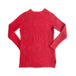 Y2K Men's red knit sweater (S/M)