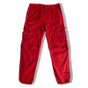 Utility style pants cotton & linen blend (L)