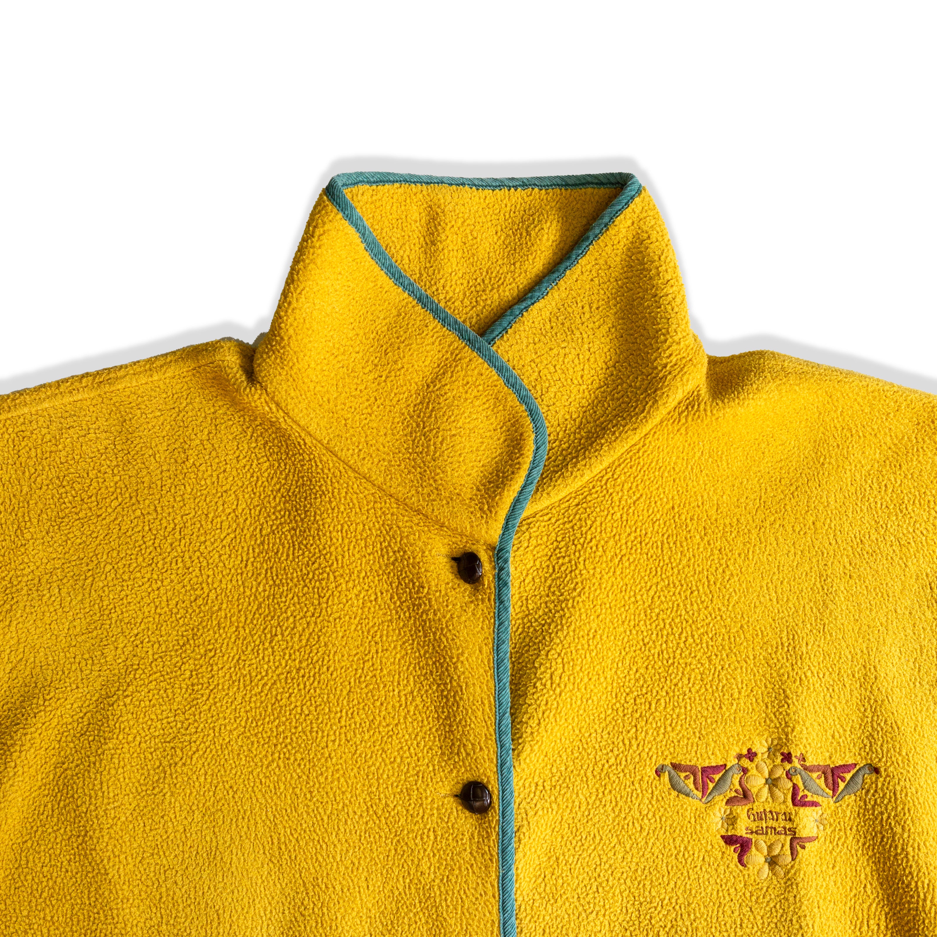 Vintage Polarlite fleece cardigan (L)