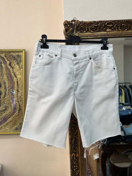 Levi’s 681 white shorts