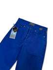 Versace blue high waisted jeans