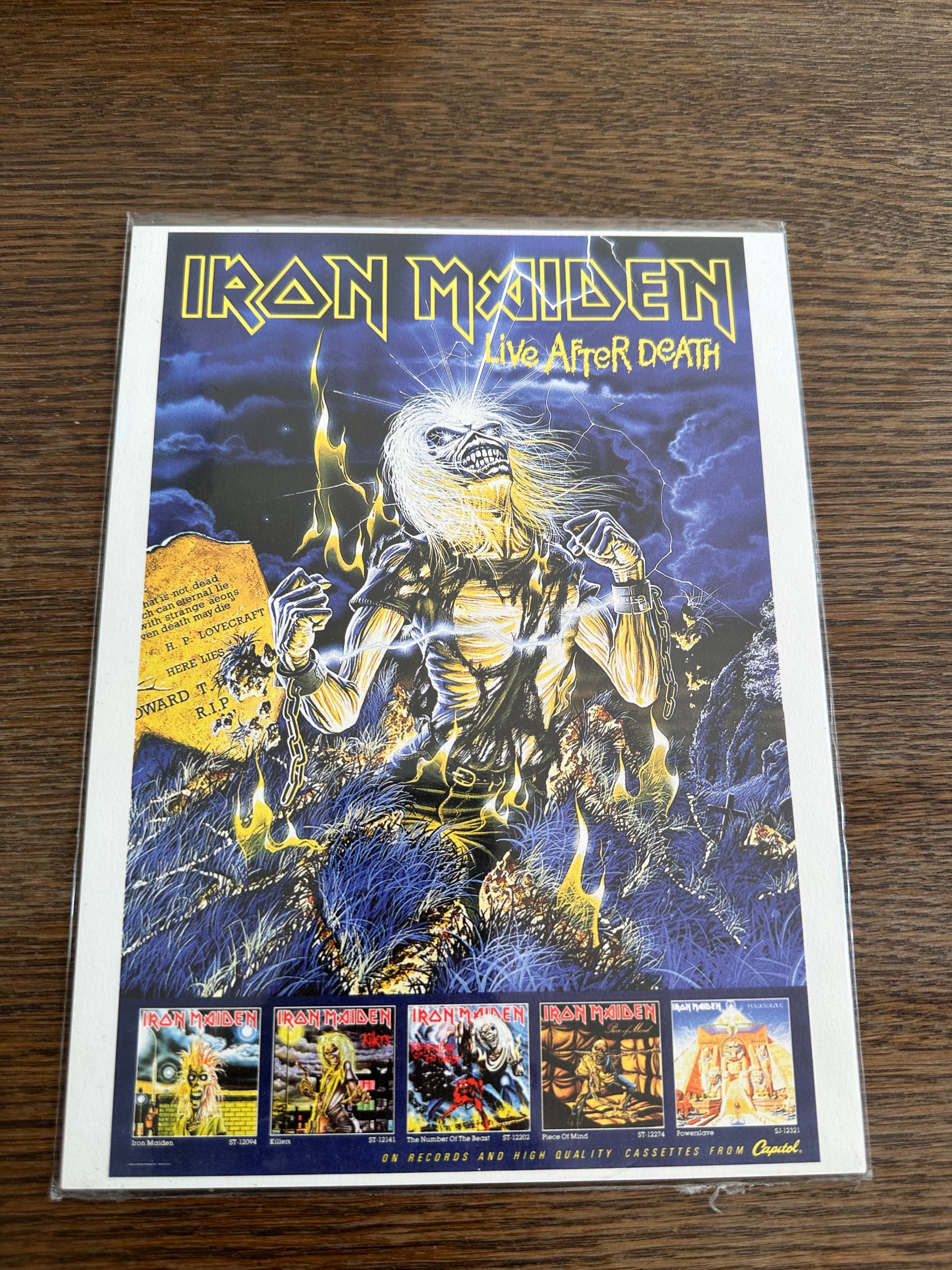 Iron Maiden poster