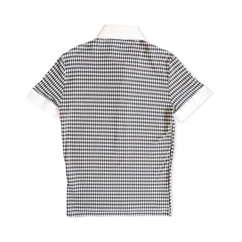 NARA CAMICIE patterned short sleeve shirt (S/M)