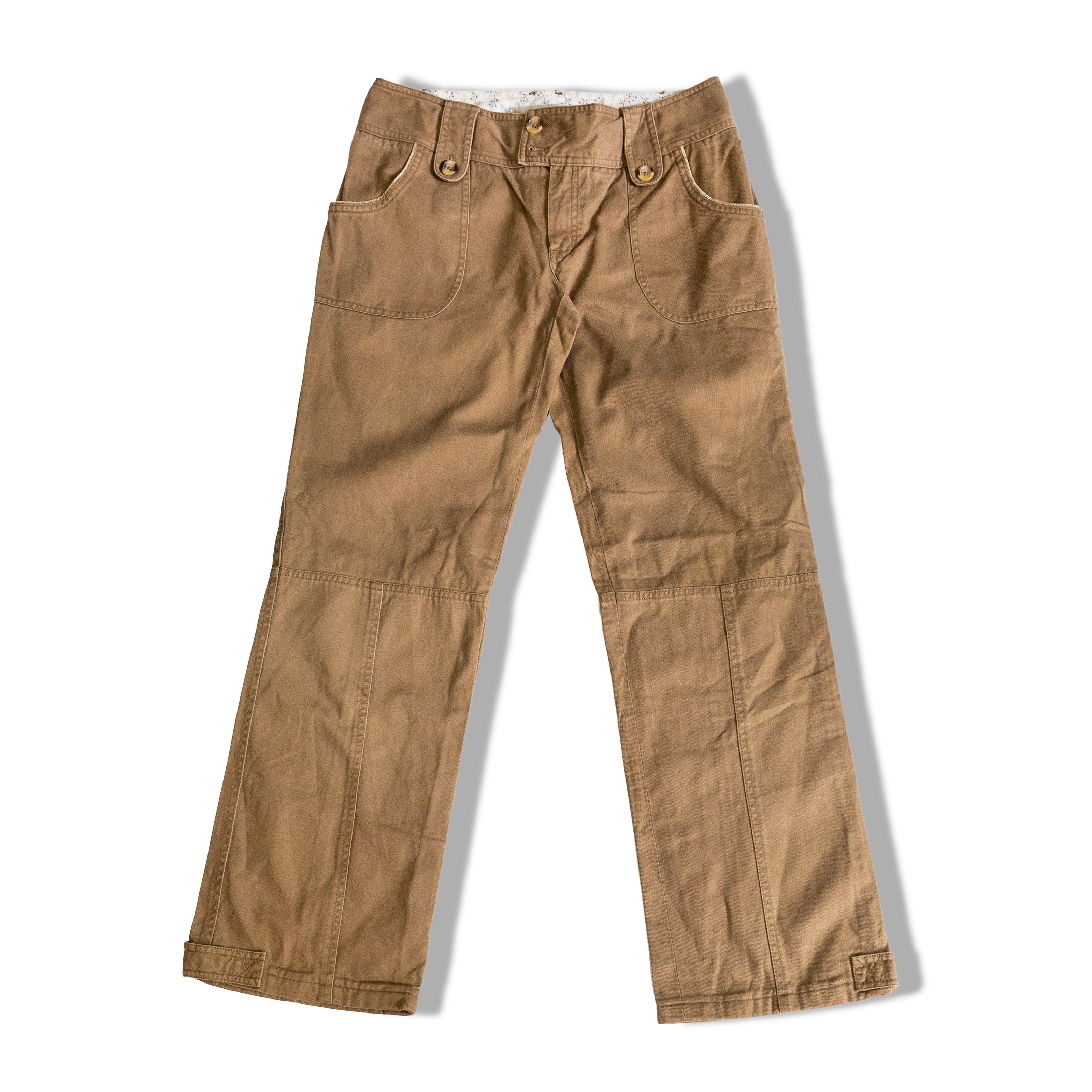 Massimo Dutti low waisted utility style pants (W30)