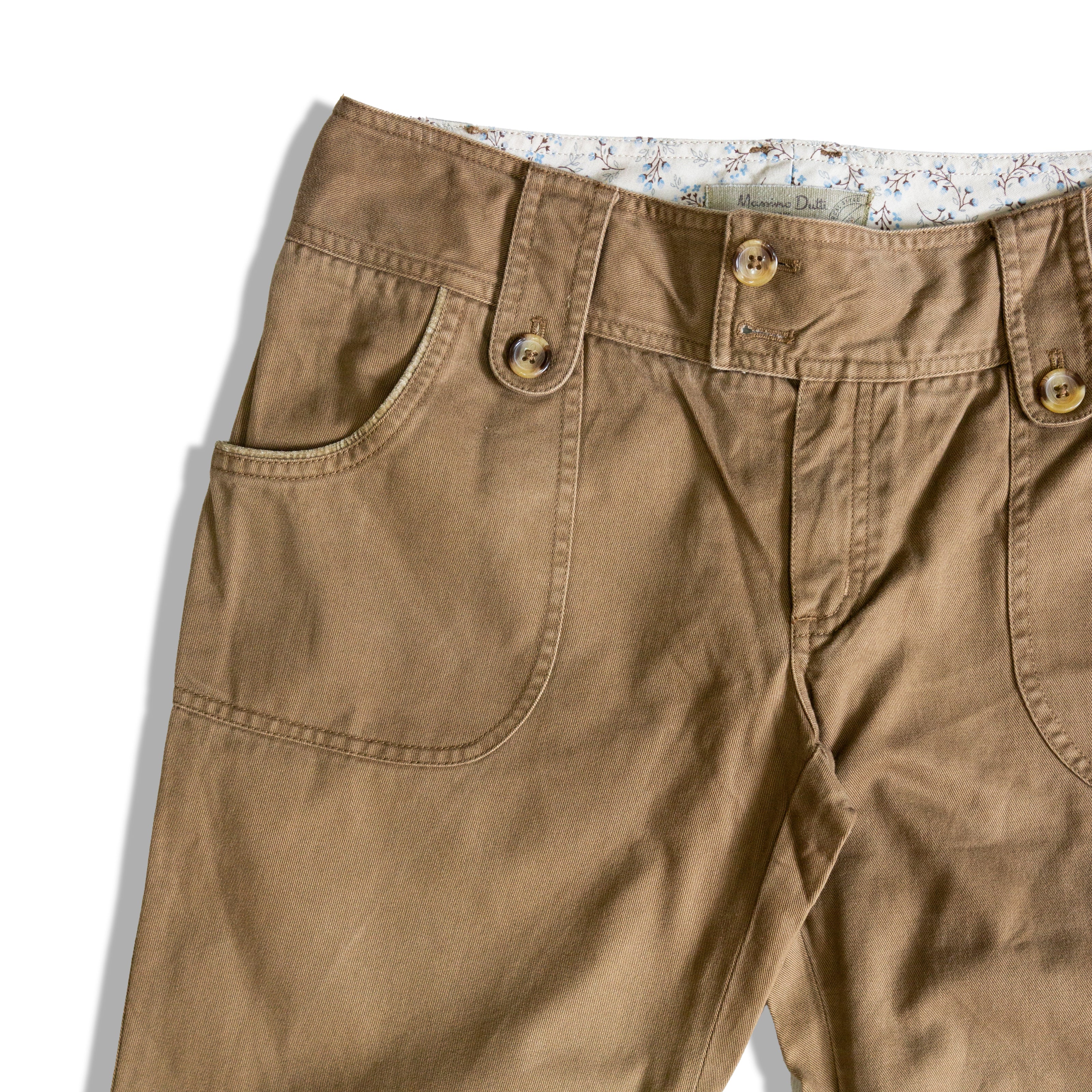 Massimo Dutti low waisted utility style pants (W30)