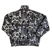 Vintage Abstract Full Zip Pattern Fleece Jacket  (M)
