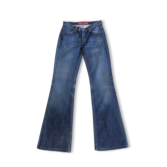 GUESS low waisted Y2K flare jeans (XS)
