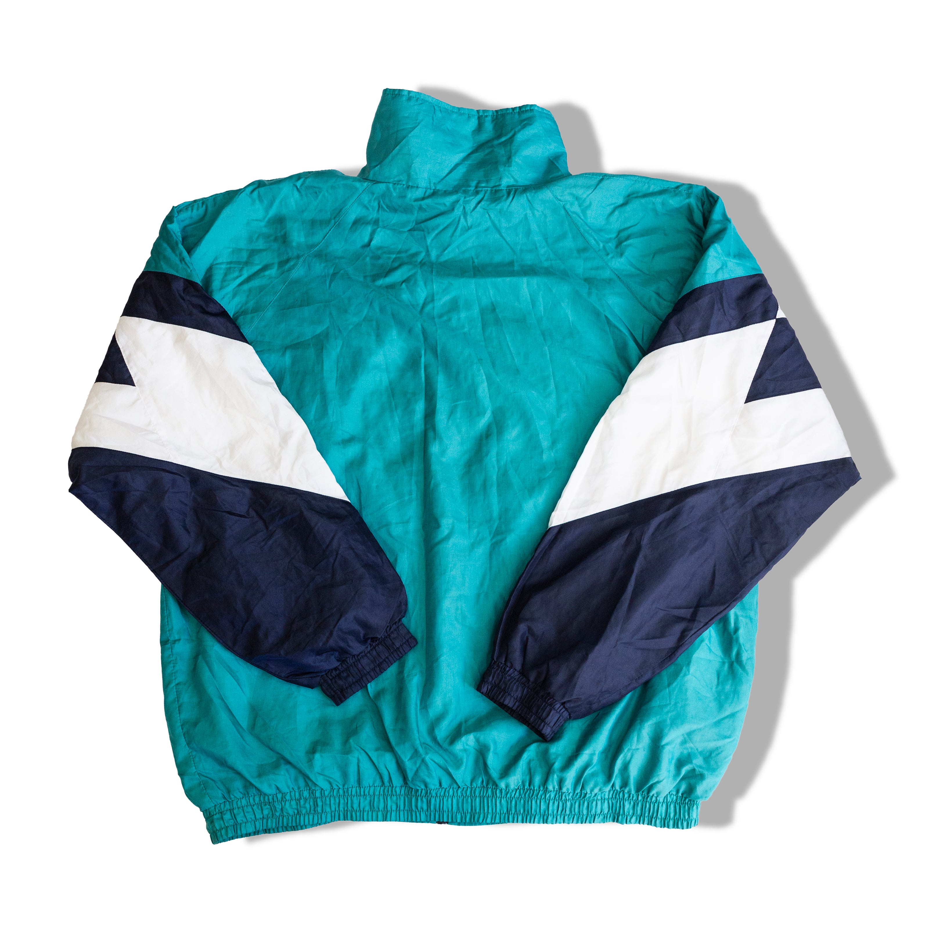 Vintage funky patterned windbreaker (XL)