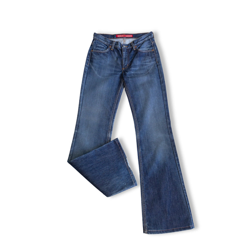 GUESS low waisted Y2K flare jeans (XS)