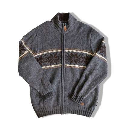 Fynch-Hatton 100% wool knit cardigan