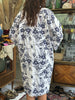 Stunning cotton yukata robe