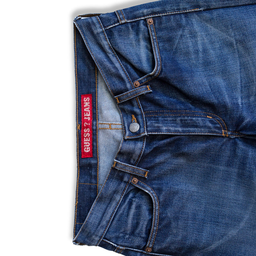 GUESS low waisted Y2K flare jeans (XS)