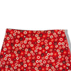 Super cute floral red skirt(M)