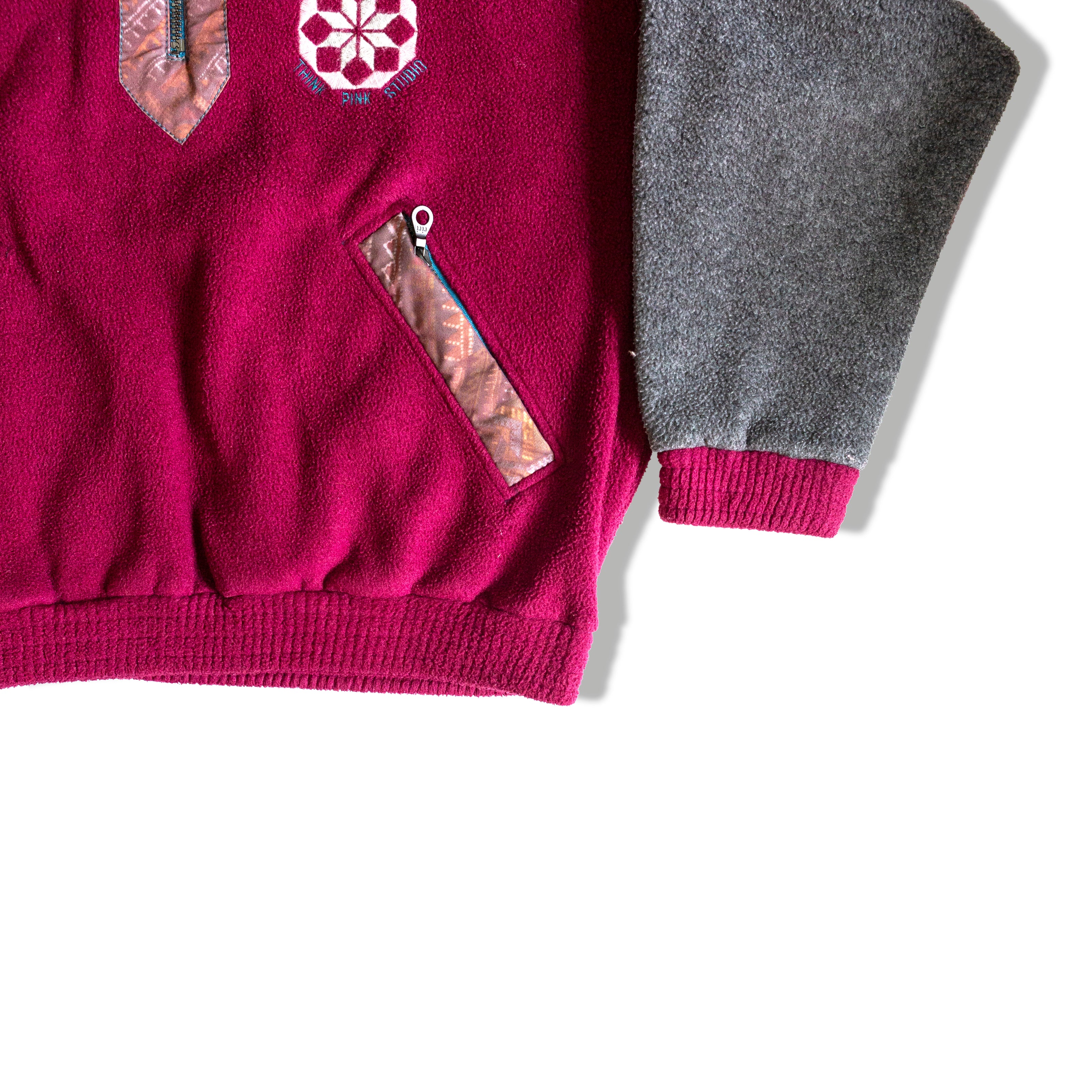 Vintage funky fleece swater