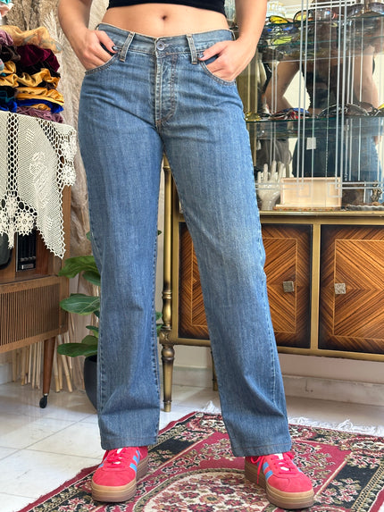 Super hot low waisted jeans (M)