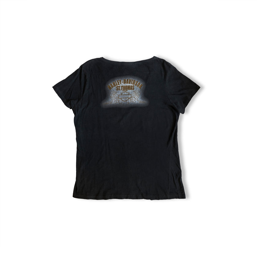 Harley Davinson grey top (woman)