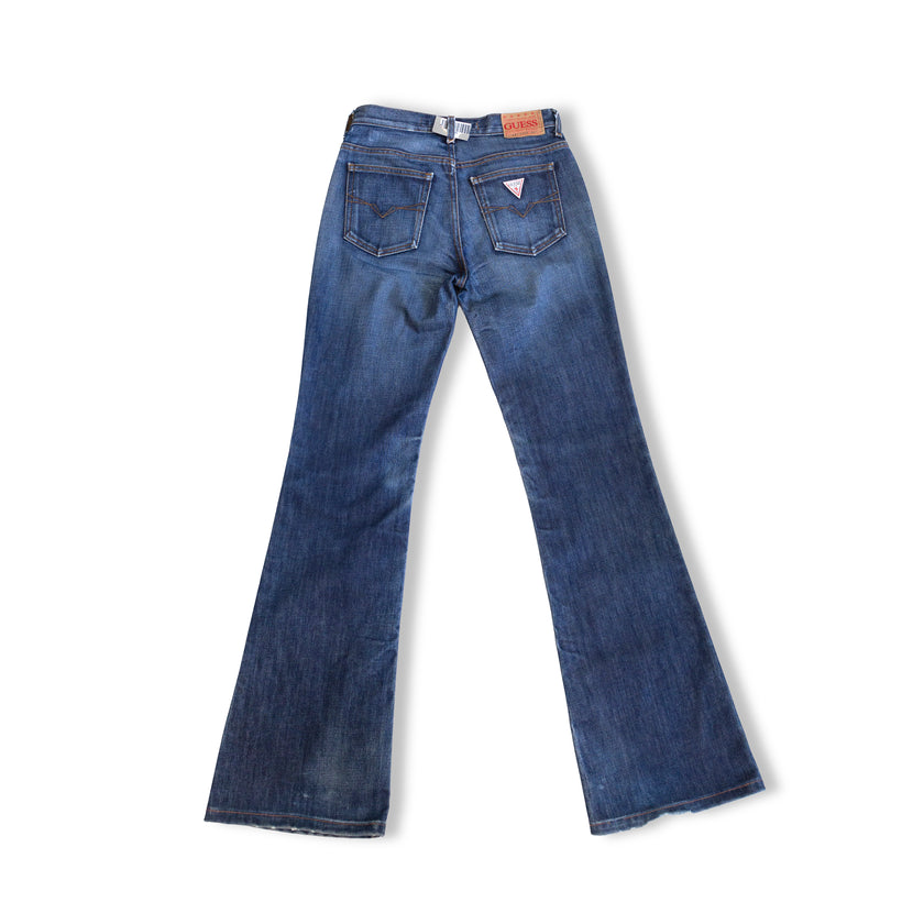 GUESS low waisted Y2K flare jeans (XS)