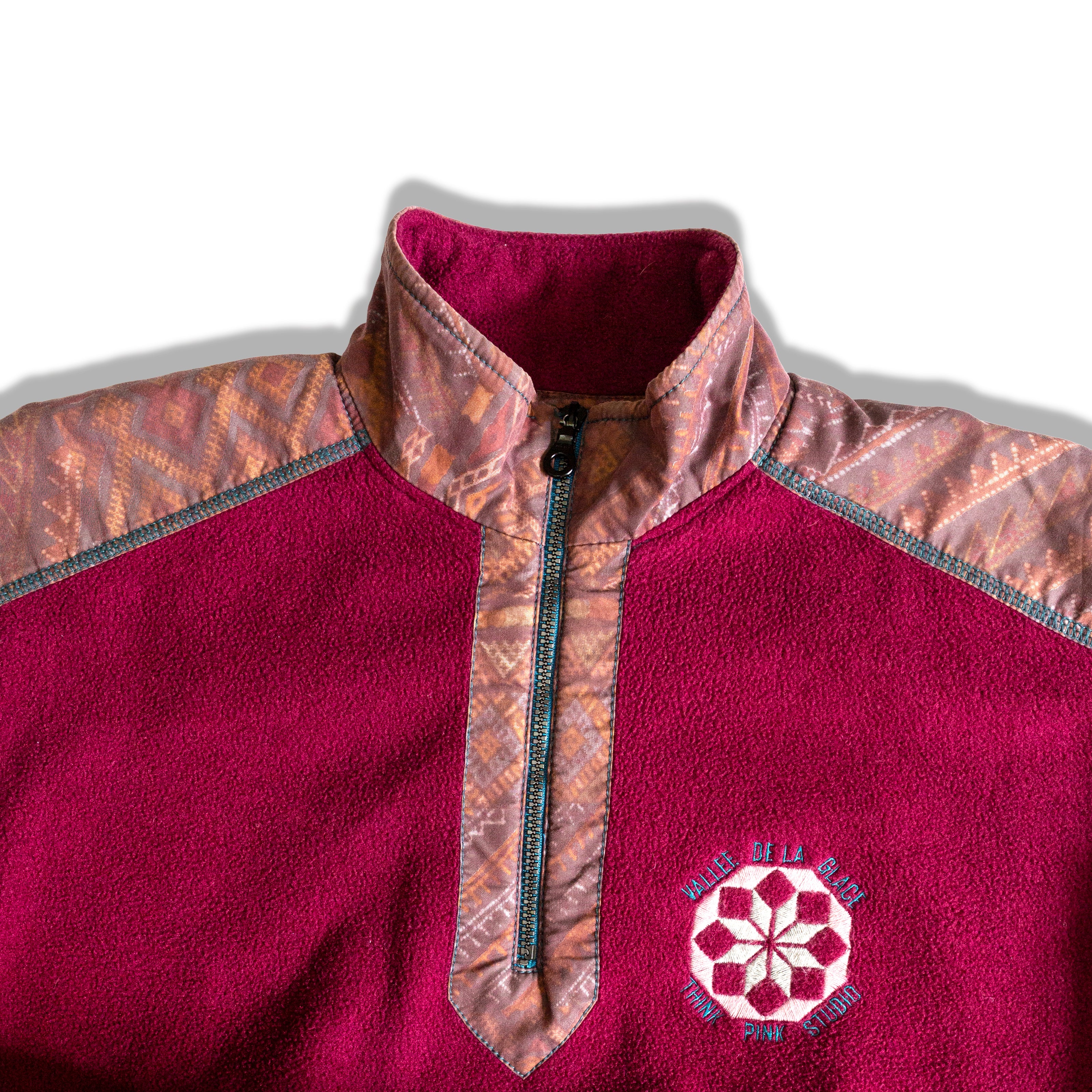 Vintage funky fleece swater