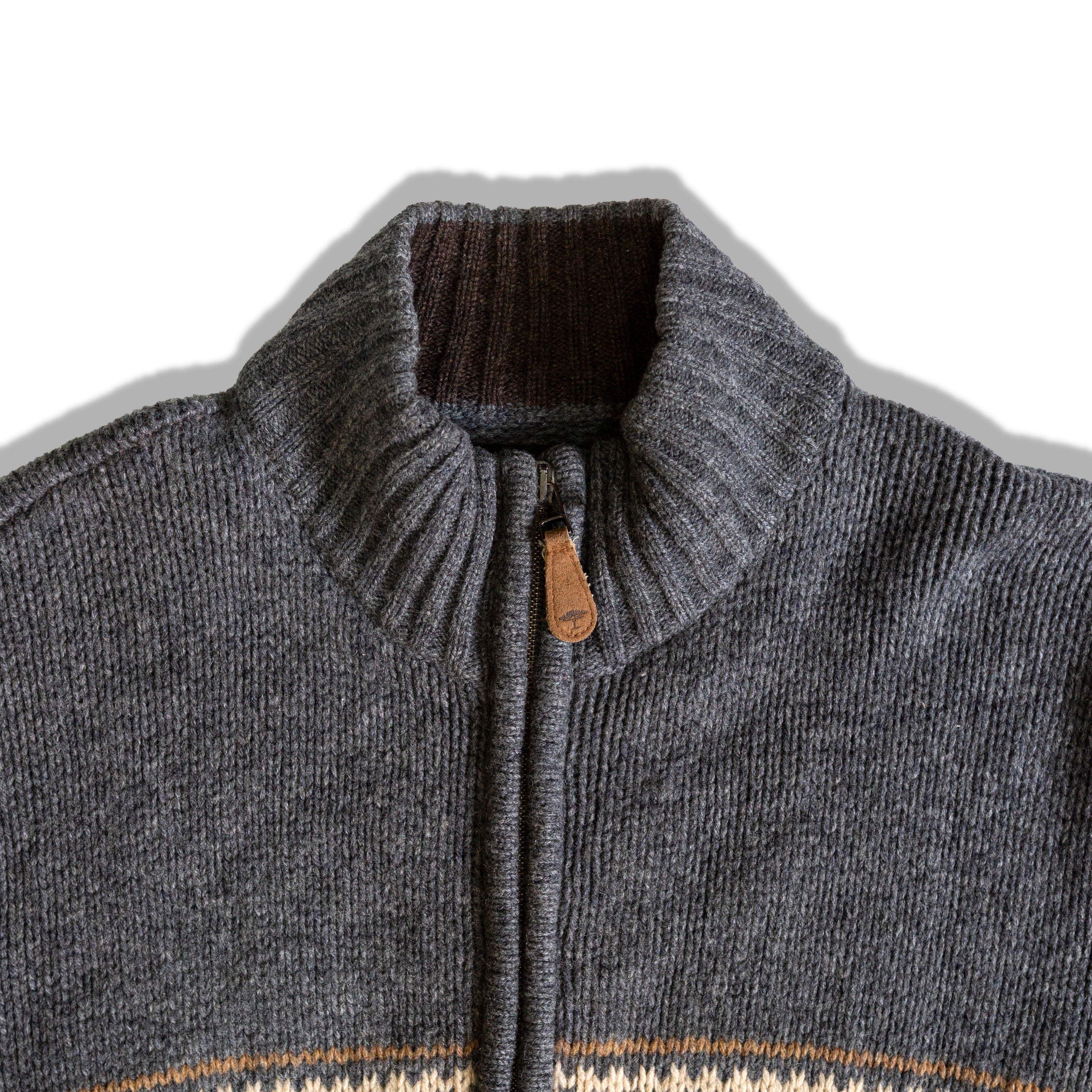 Fynch-Hatton 100% wool knit cardigan