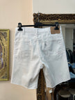 Levi’s 681 white shorts