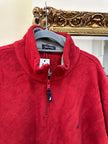 Vintage Nautica red oversized fleece