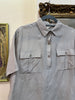 Vintage 100% silk shirt