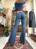 Deadstock Levi’s low waisted flare jeans (W28)