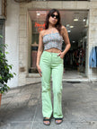 Super cute mid waisted flare pants