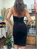 Stunning vintage velvet body on dress