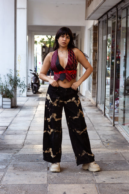 Thoughts reworked syper hot baggy up-cycled jeans (EU40)