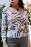 Super funky mesh top
