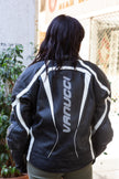 Stunning leather Men's Vanucci motorcycle jacket