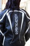 Stunning leather Men's Vanucci motorcycle jacket