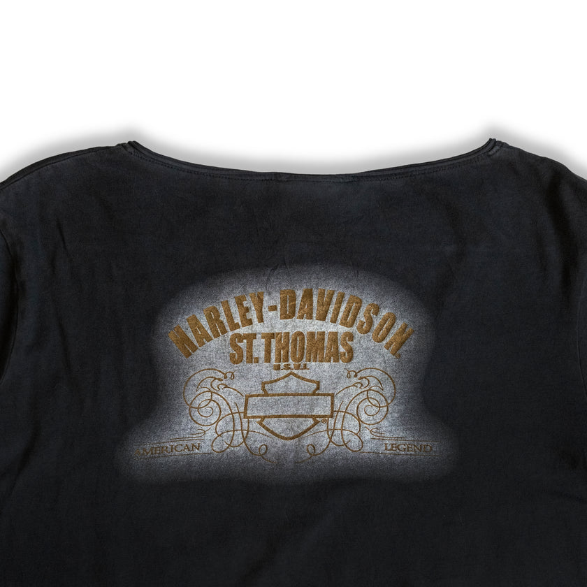 Harley Davinson grey top (woman)