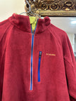 Columbia red fleece