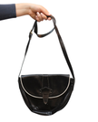 Vintage leather cross body bag