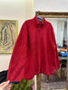 Vintage Nautica red oversized fleece