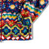 Super cool funky colorful fleece zip up