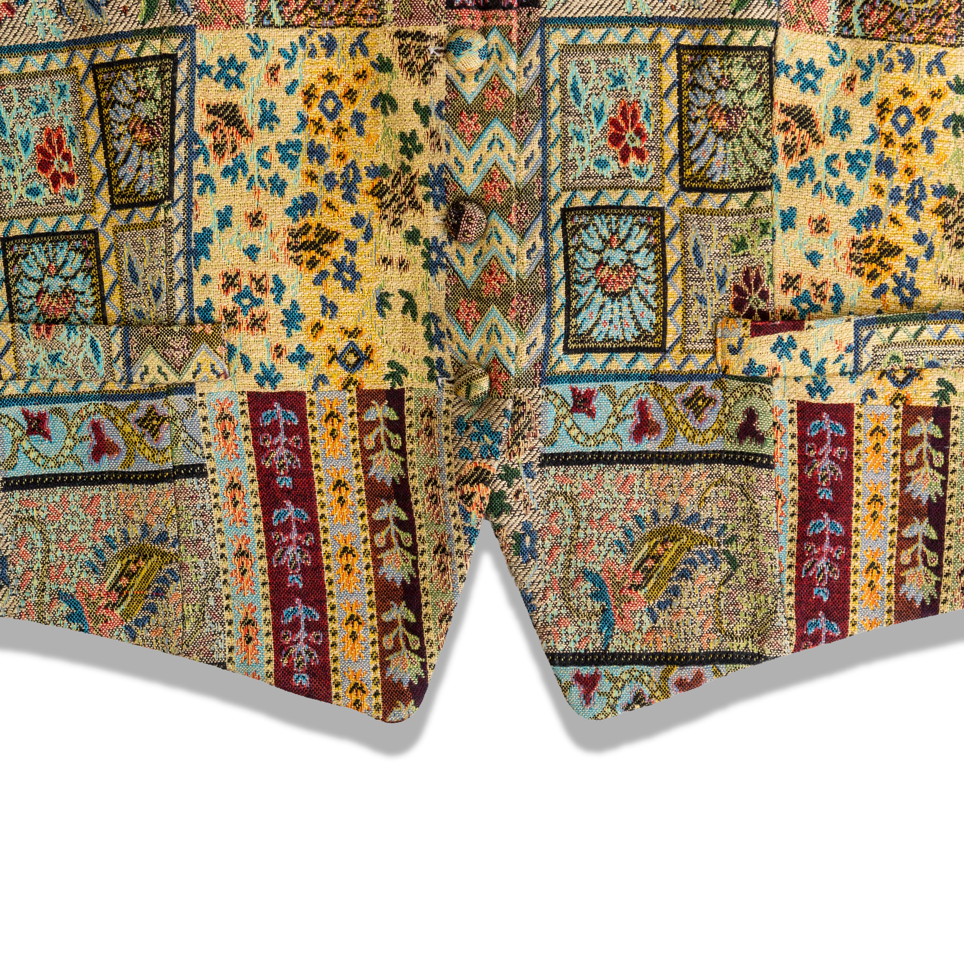 Vintage beautiful silk vest