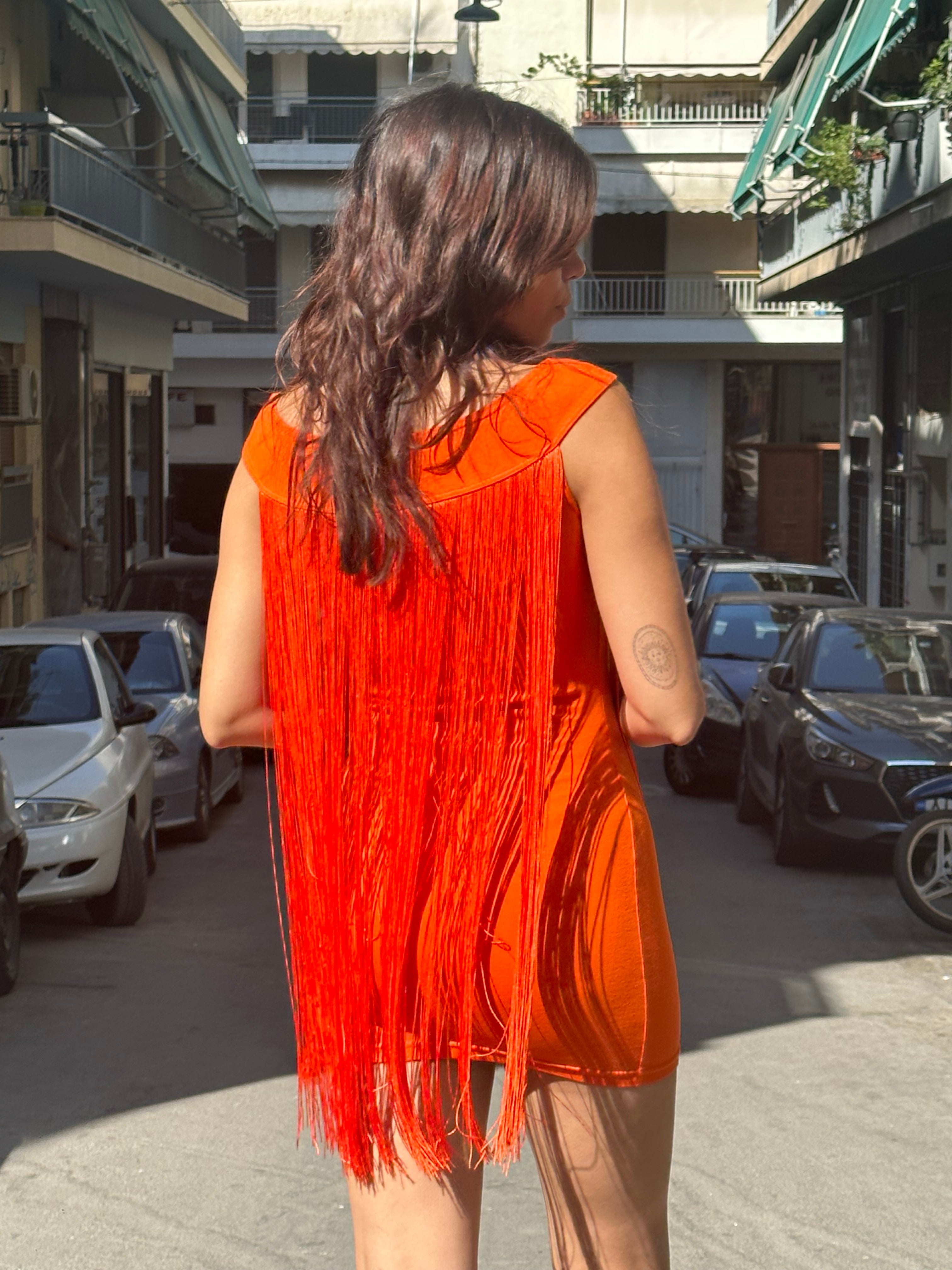 Super cute fringe dress